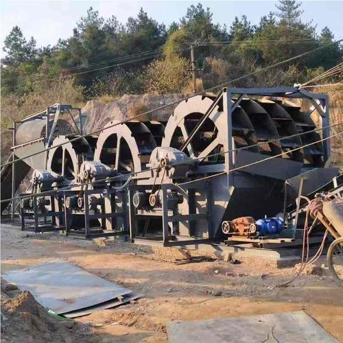 青州轮式洗沙机生产厂家轮式洗沙机价格咨询宏伟环保